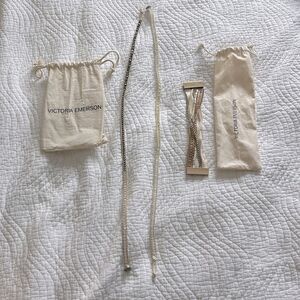 Three Victoria Emerson bracelets for the price of one. Make an offer.